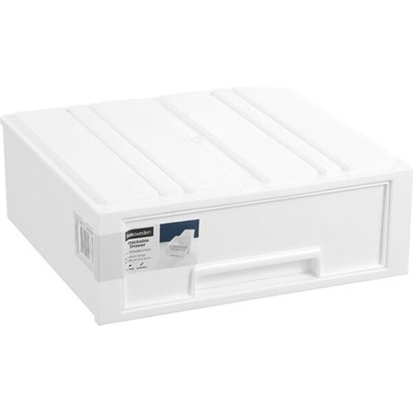 Storage Drawer Med Stackble Home Office Desktop Plastic Organiser Container Box
