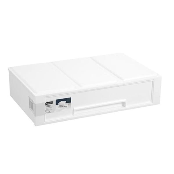 Large Storage Drawer Stackble Office Desktop Plastic Organiser Container Box
