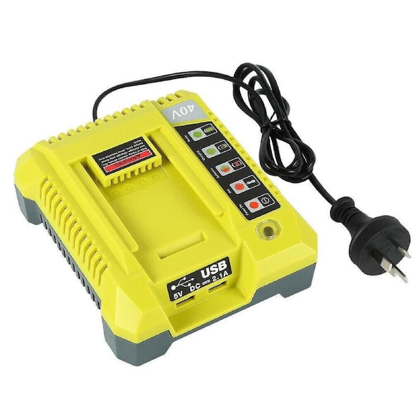 Ryobi 36V & 40V compatible Battery Charger BPL3626 BPL3626D BPL3640 BPL3640D BPL3626