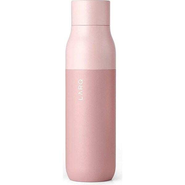 LARQ PureVis UV-C 500ml Insulated Water Bottle Double Wall Flask Himalayan Pink
