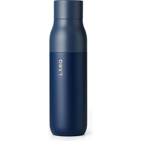 LARQ PureVis UV-C LED 500ml Insulated Water Bottle Double Wall Flask Monaco Blue