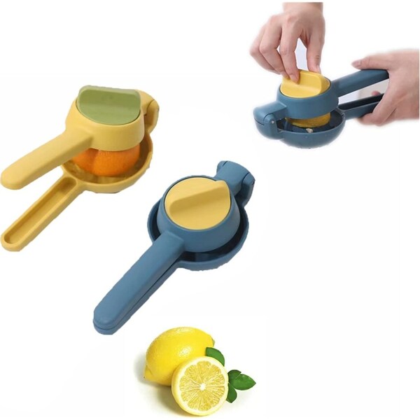 2pcs Manual Juicer Citrus Lemon Squeezer Fruit Juicer Hand Juicer Kitchen Tool