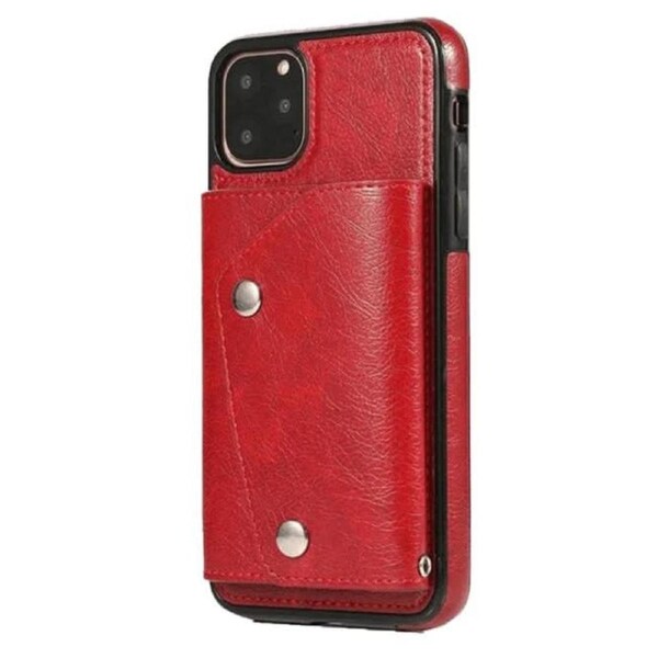 For iPhone 12 Luxury Leather Wallet Shockproof Case Cover