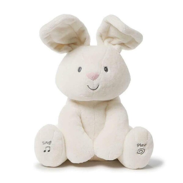 GUND Flora The Animated Bunny Plush 30cm