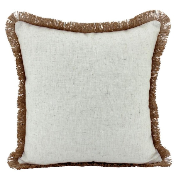 Cushion Linen Beige 45 x 45 cm
