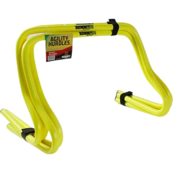 1 Pack of 4 Agility Training Hurdles Sport Socer Football Speed - 30cm Height