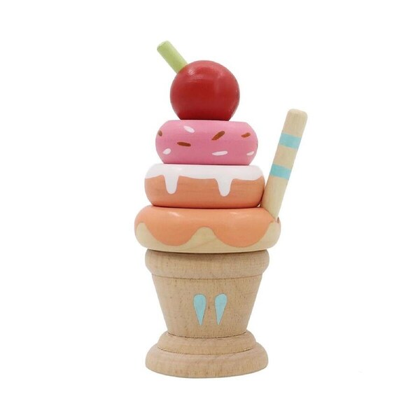 Kaper Kidz Calm & Breezy Children's/Kids Play Stacking Icecream Strawberry 10m+