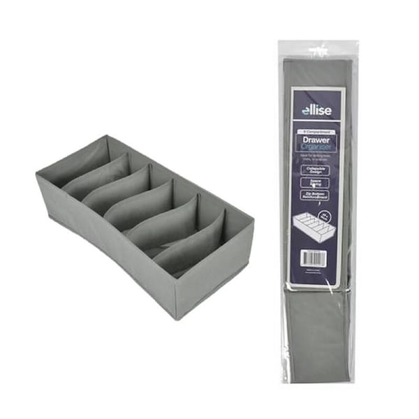 3Pcs Bra Organizer Storage Compartment Box Foldable Closet Drawer Container