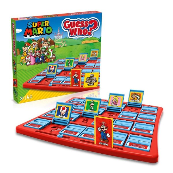 Super Mario Guess Who? Board Game