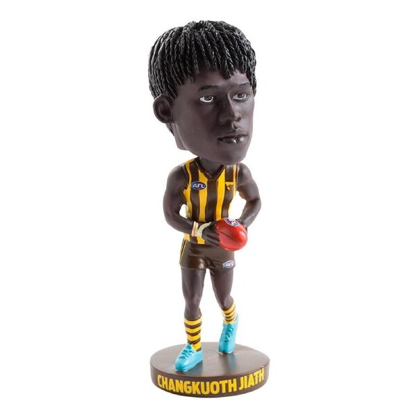 Hawthorn Hawks Changkuoth Jiath AFL Bobblehead Collectible Bobble Head Statue