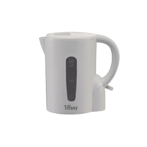 Tiffany Electric Cordless Kettle Kitchen Hot Water Jug/Boiler 1.7L White