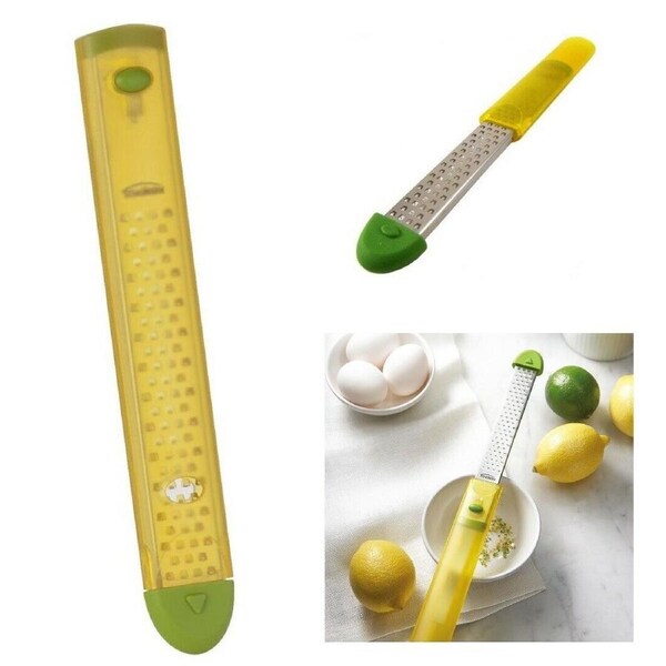 Grater Zester Slicer Citrus Cheese Hand Lemon Nutmeg Stainless Steel Trudeau