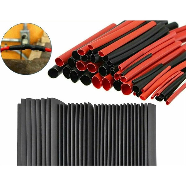 150pcs Heat Shrink Heatshrink Wire Cable Tubing Tube Sleeving Sleeve Wrap