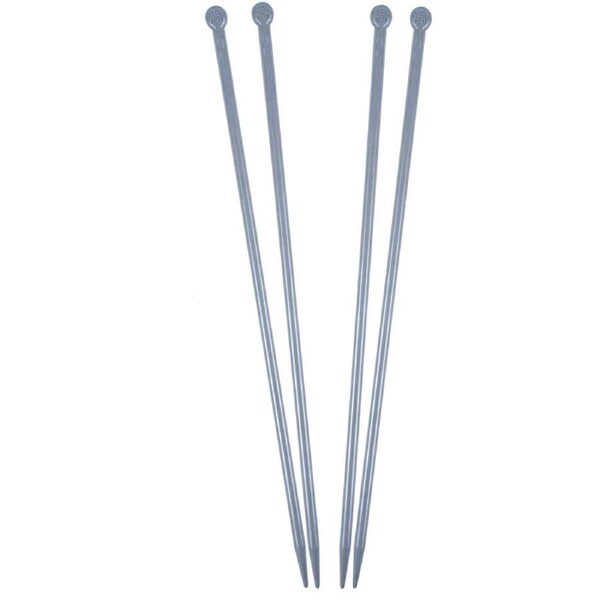 4x Soft & Cosy Knitting Needles Lightweight Smooth Pointed Crochet Hook 35cm