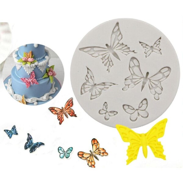DIY Resin Art Supplies Butterfly Silicone Mold Insect Mould Resin Embellishment