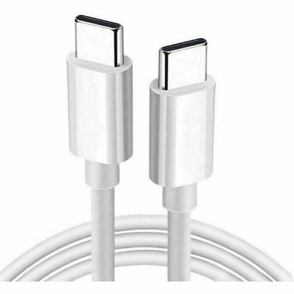 2x USB Type C to USB-C Cable Charge PD Quick Charging Data Fast Charger Samsung