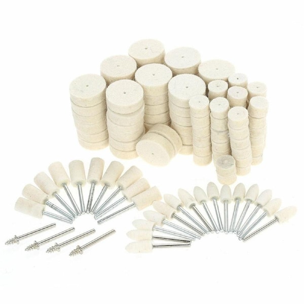 129PC Polishing Wheel Buffer Buffing Brush For Dremel Polisher Drill Bit Tool