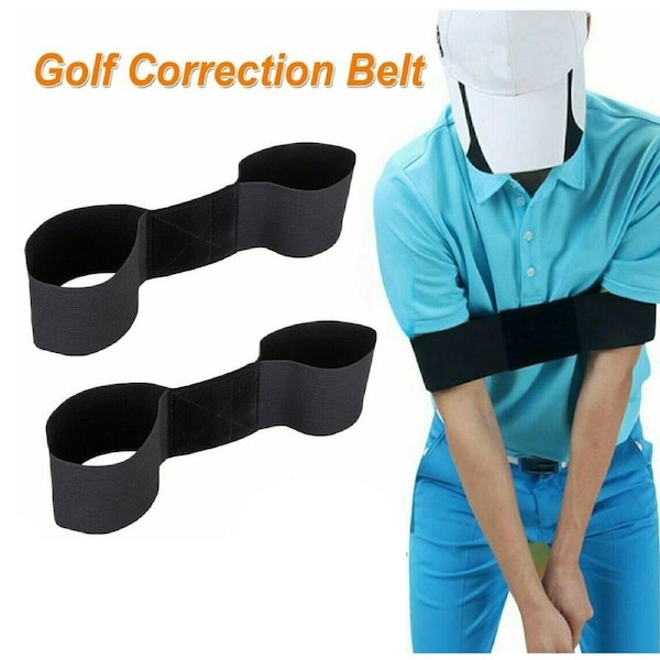 Golf Swing Training Aid Golf Arm Band Posture Motion Correction Belt