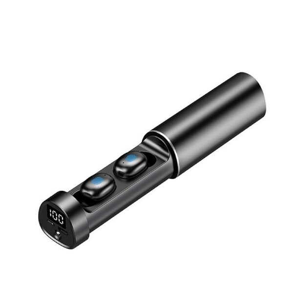 Wireless Bluetooth Earphones Headphones Earbuds Waterproof LED Display for Apple