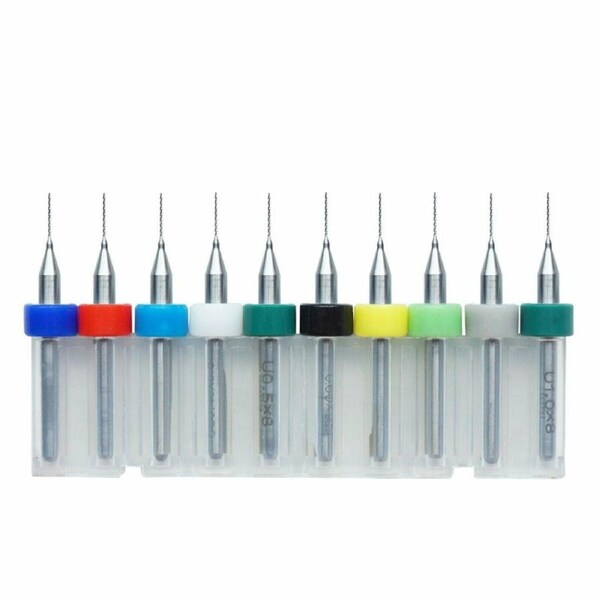 10pcs Nozzle Head Cleaner Cleaning Extruder Tip Drill Bits 3D Printer Set 0.4mm