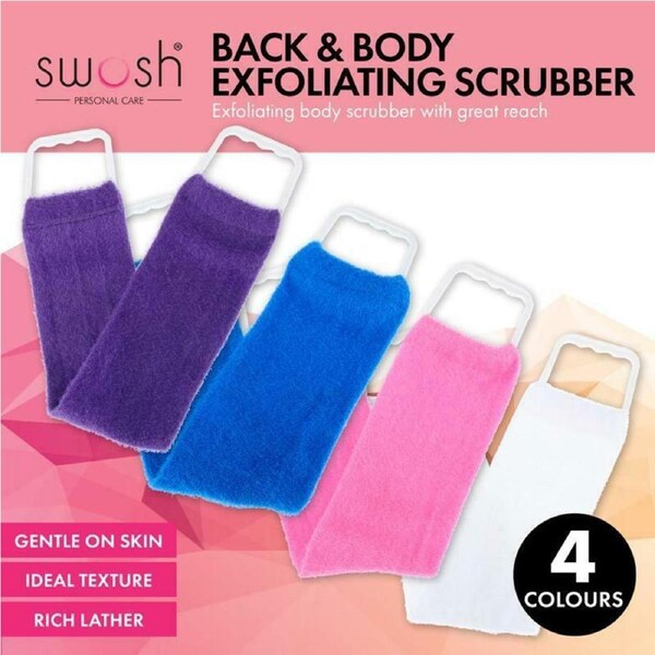 Exfoliating Bath Scrubber Back Exfoliation Shower Brush Assorted