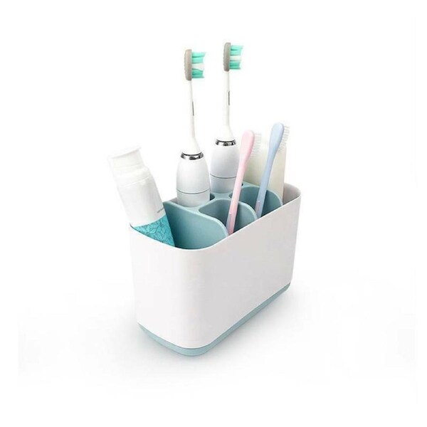 Electric Toothbrush Holder Bathroom Caddy Storage Multifunction Organizer Blue