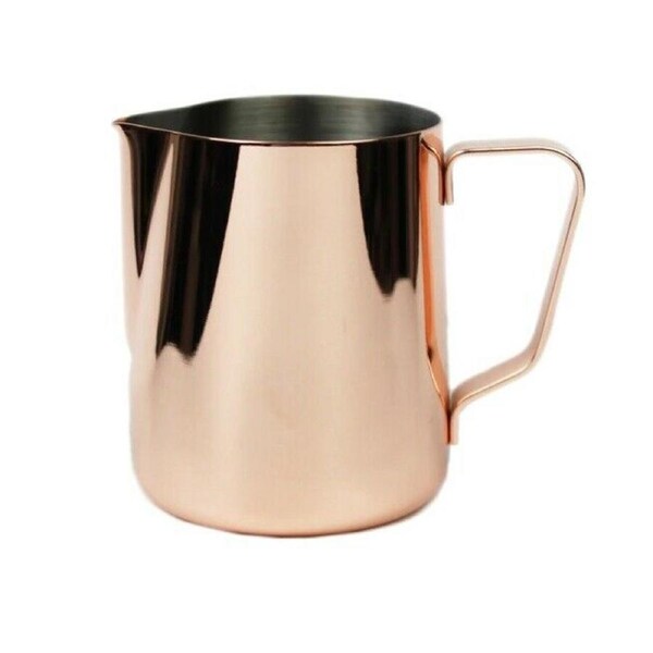 Copper Stainless Steel Milk Frothing Jug 350ml
