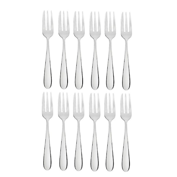 Stanley Rogers Albany 12pcs Dessert Cutlery Set Cake Fork Stainless Steel