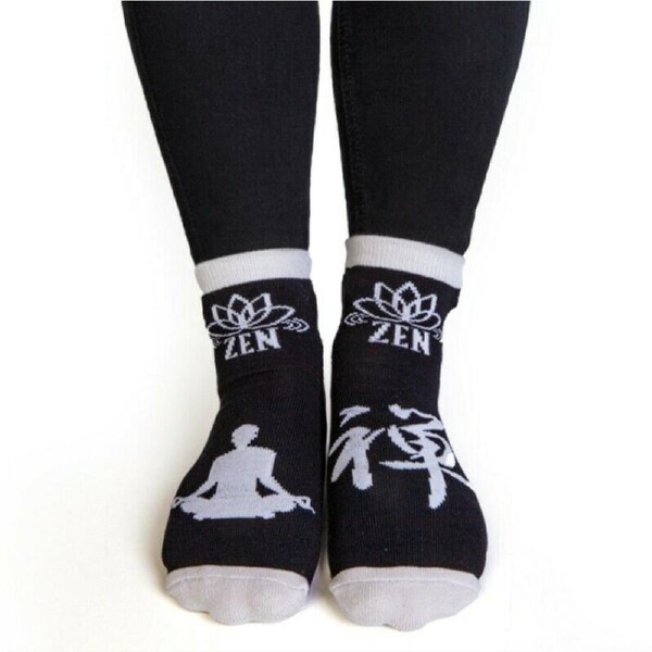 Unisex Socks Zen Meditation Print Non Slip Warm Thick Socks