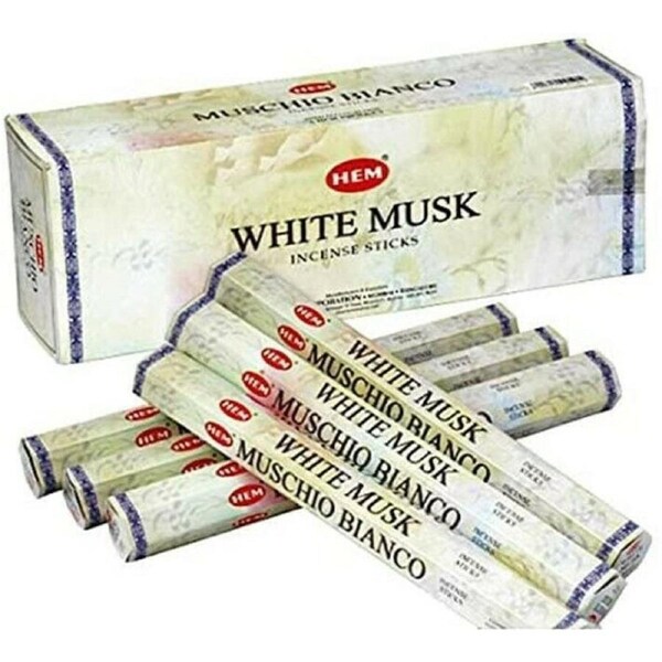 HEM White Musk 120 Incense Sticks