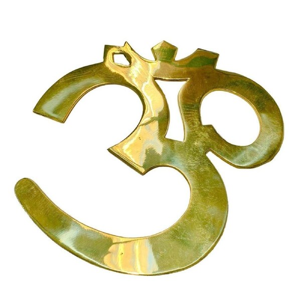 Om Aum Sign Wall Door Hanging Tibetan Buddhism Hinduism Symbol Hang