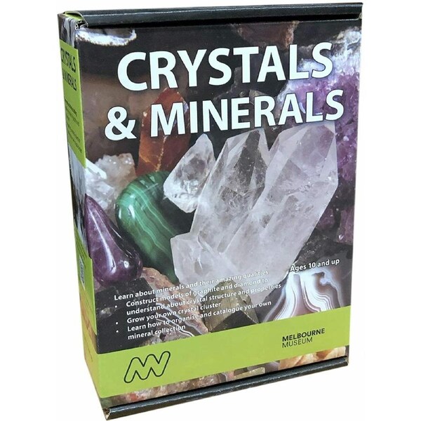 Crystal & Mineral Creation Growing Kit Kids Science Melbourne Museum Australia