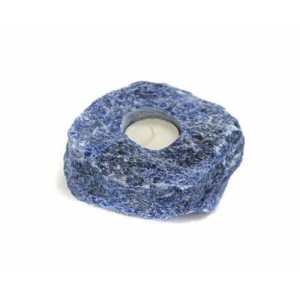 Decor Sodalite Crystal Wedding Centerpiece Tealight Candle Holder Healing Reiki