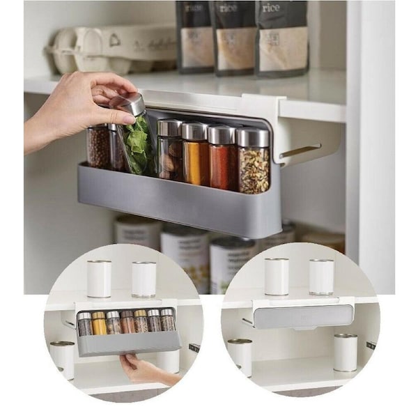 Joseph Joseph Cupboard Store Under-shelf Spice Rack