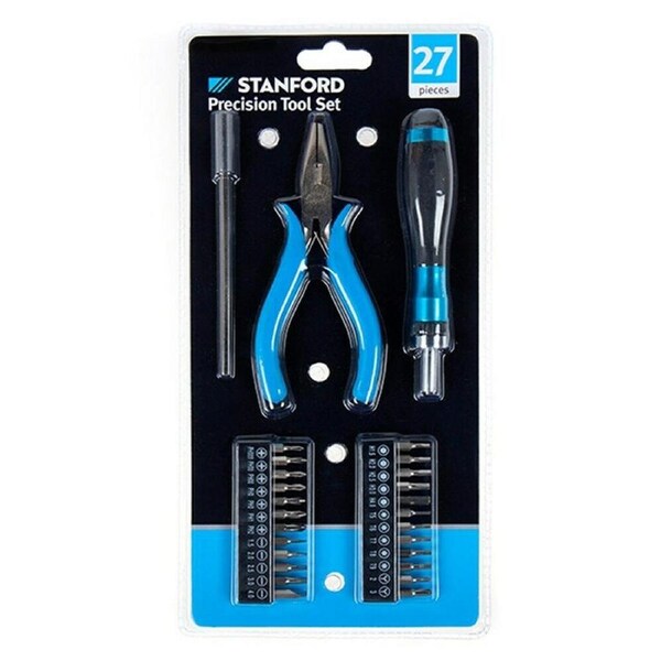 Precision Tool Set Bit Metric Driver Bit Extension Craft Multi-purpose 27 pieces