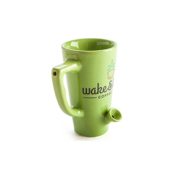 Wake and Bake Coffee Mug coffee or tea / Water Pipe