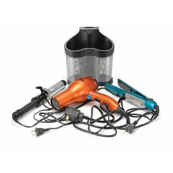 Storage Style Station Hair Polder Organizer Hair Dryer Holder
