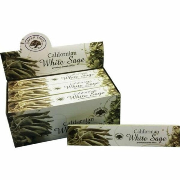Green Tree California White Sage 144 Incense Sticks