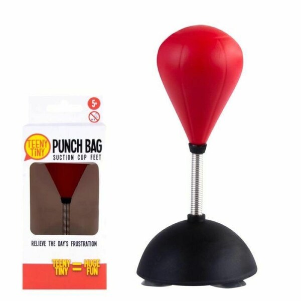 Mini Punching Bag for Desktops Counters and Tables Punch Miniature Stress Relief