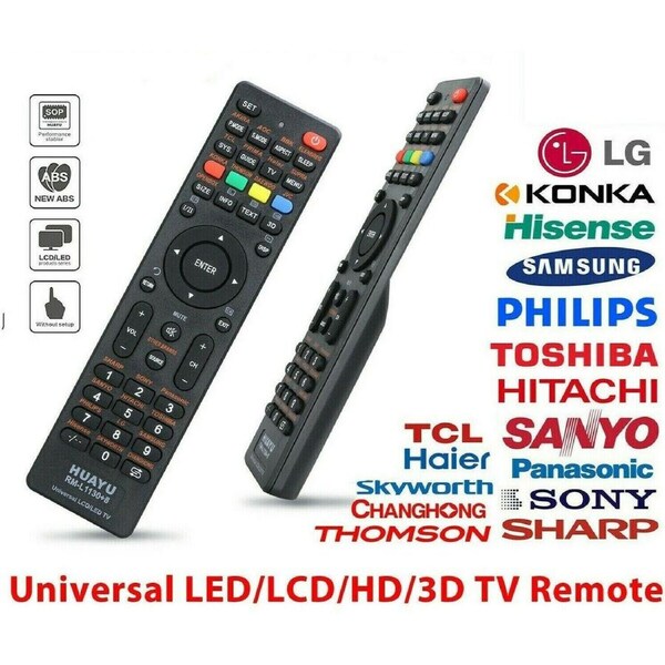 Universal TV Remote Control LCD LED Sony Samsung Panasonic LG Soniq Haier