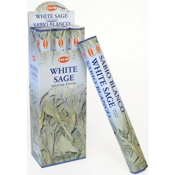 HEM White Sage 240 Incense Sticks