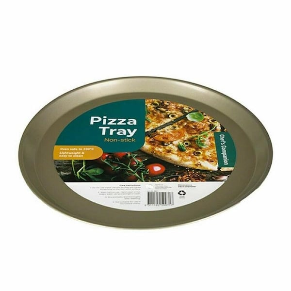 Round Large Pizza Tray Non-Stick 328mm