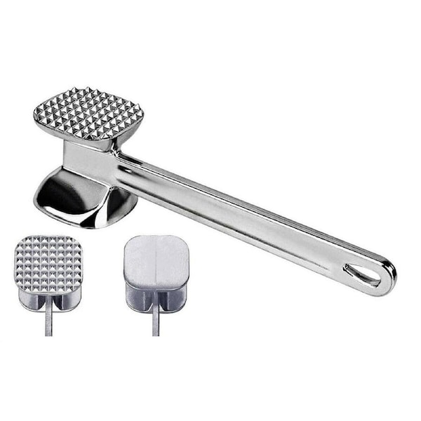Meat Tenderiser Large Hammer Mallet Steak Beater Kitchen Cooking Tool Aluminium