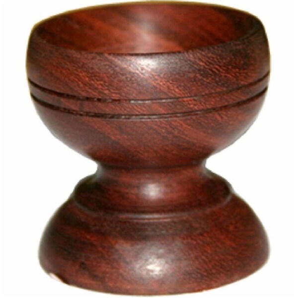 Stand Wooden Sphere Holder Object Base Egg Ball Support 5x7cm