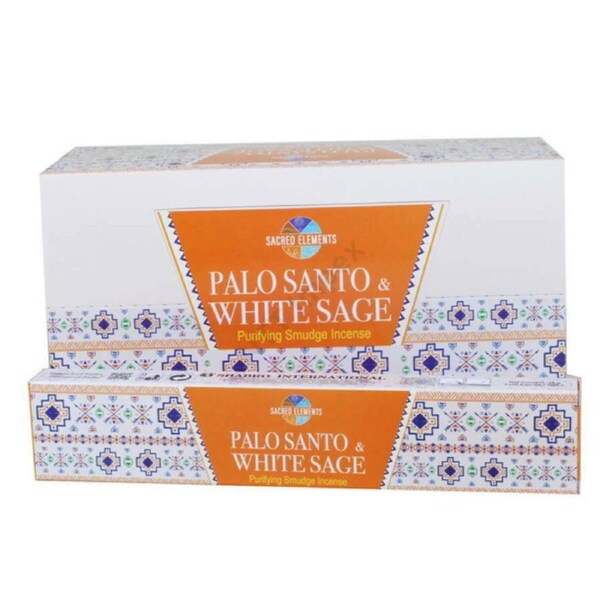 Sacred Elements Palo Santo & White Sage 144 Incense Sticks
