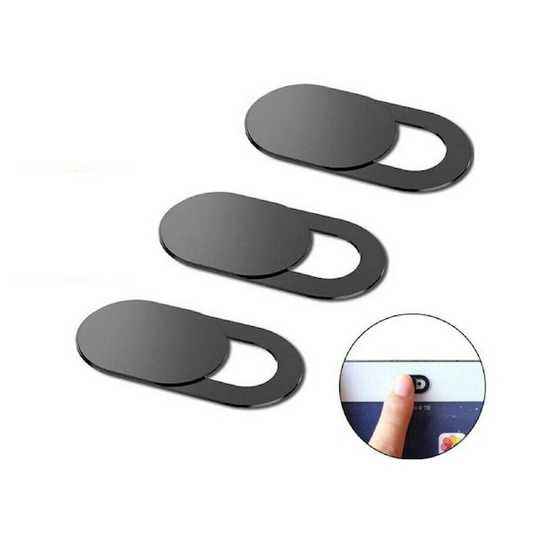 Pack Of 3 Ultra-Thin Webcam Cover Laptop iPad Web Camera Cover Slide Protection