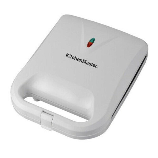 Toaster 1500W 4 Slices Bread Non Stick Electric Sandwich Press Maker WHT