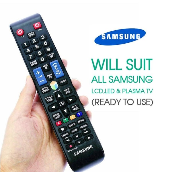 Universal Samsung Remote Control TV NO PROGRAMMING Smart 3D HDTV LED LCD TV