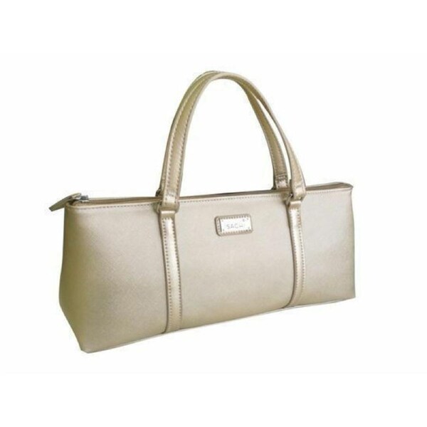 Sachi Wine Bottle Insulated Cooler Bag Tote Carrier Purse Handbag BYO GOLD
