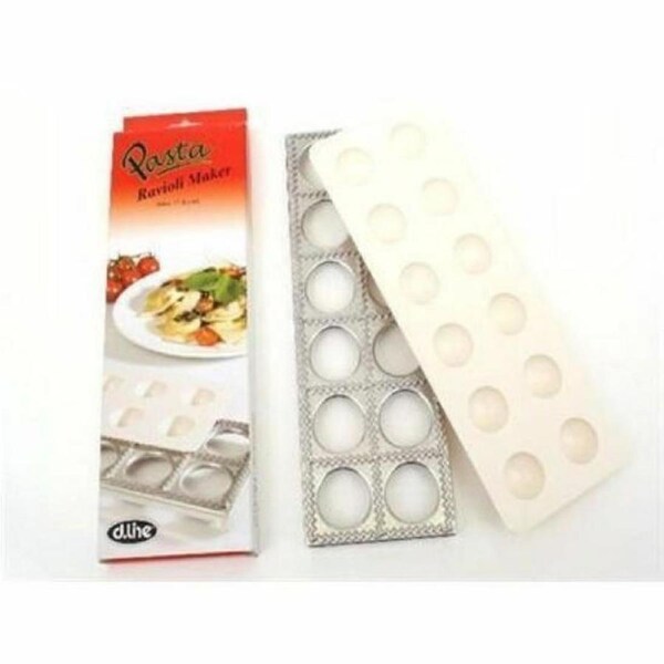 Ravioli Maker Pasta Mould Mold Tray Cutter Stamp Dumpling Italian